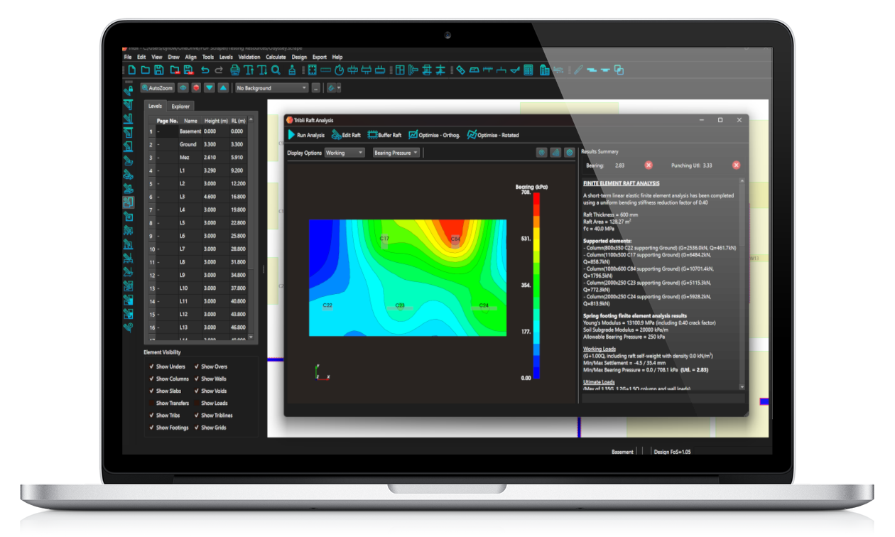 Tribli design interface